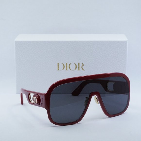 FINAL PRICE NEW DIOR DIORBOBBYSPORT M1U 35A0 RED GREY SUNGLASSES - Picture 7 of 9
